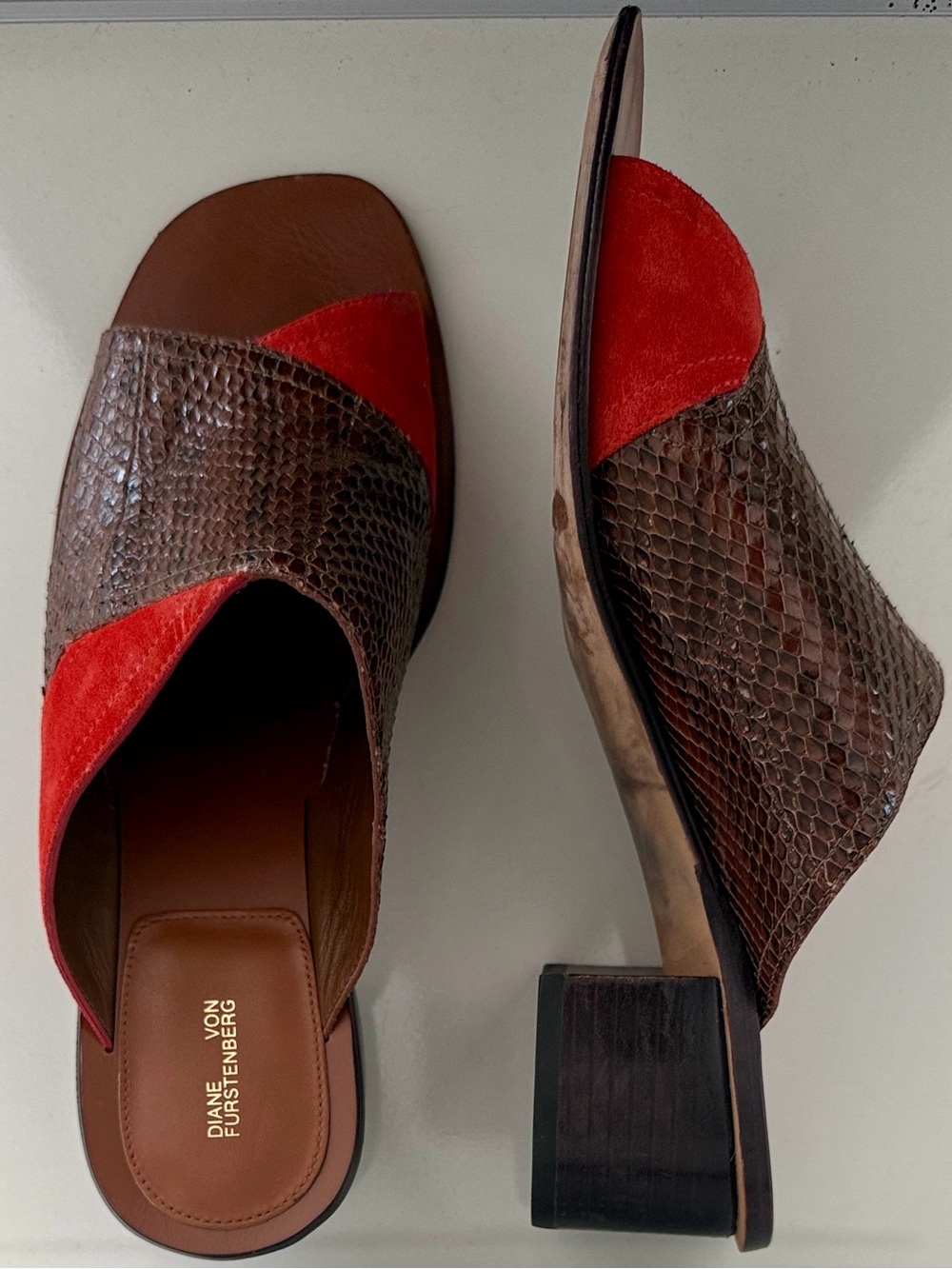 Diane Von Furstenberg Hazel Slides - 8